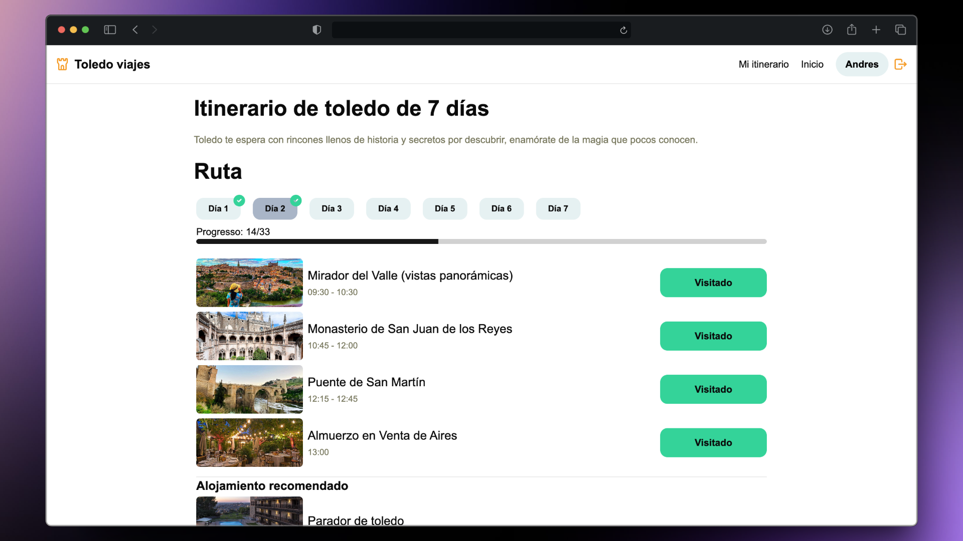 Captura del proyecto